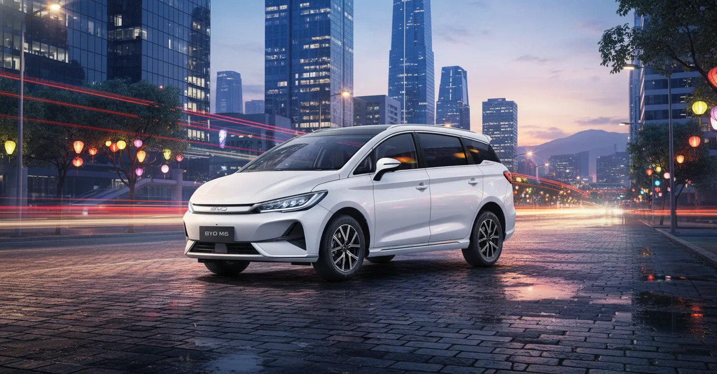 Mua BYD M6 trả góp HCM – xe điện gia đình 7 chỗ tiện nghi, tiết kiệm nhiên liệu. Hỗ trợ vay mua xe trả góp dễ dàng tại TP.HCM.